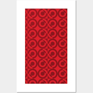 Circle Seamless Pattern 035#002 Posters and Art